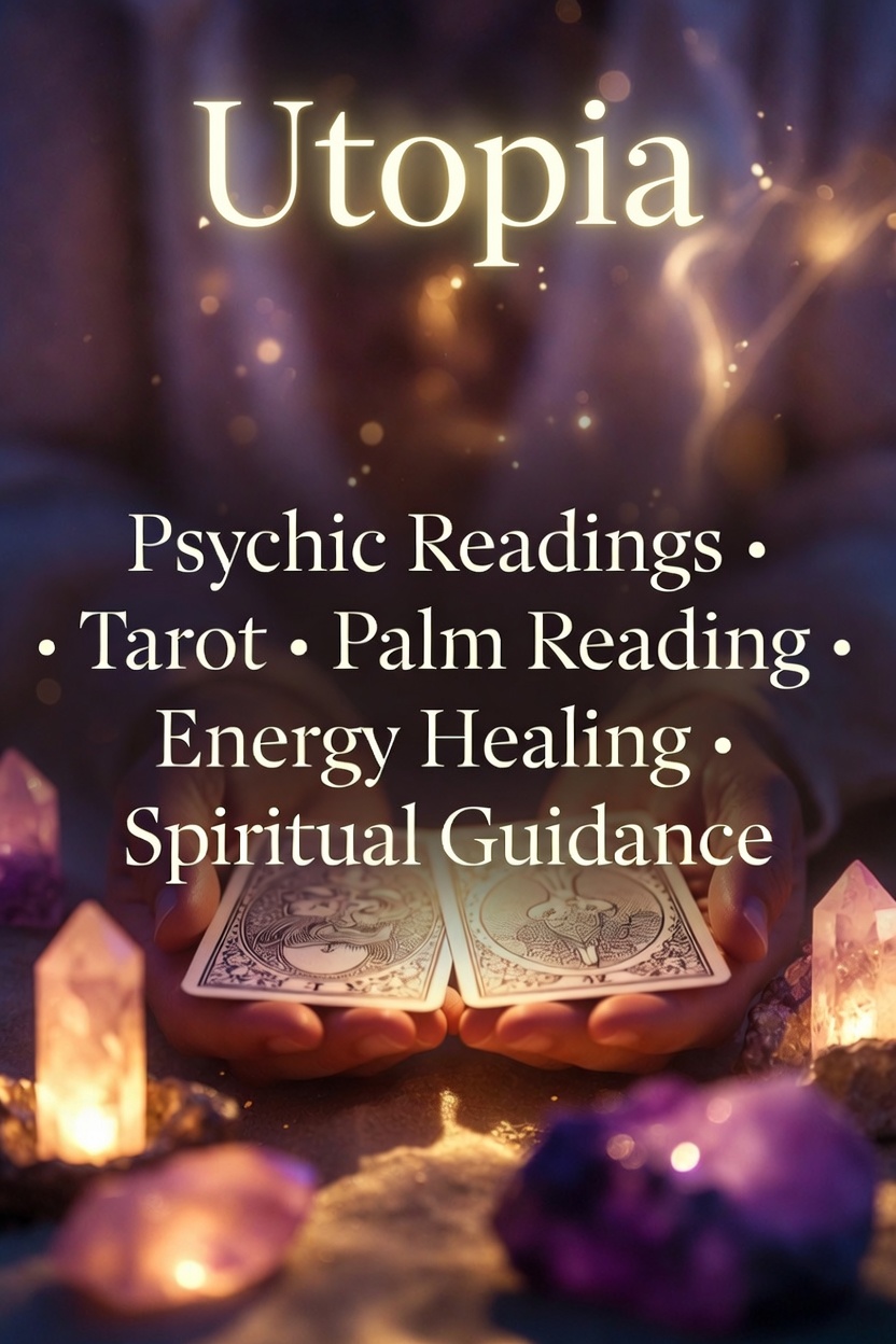 Readings and Energy Work Sessions at Utopia